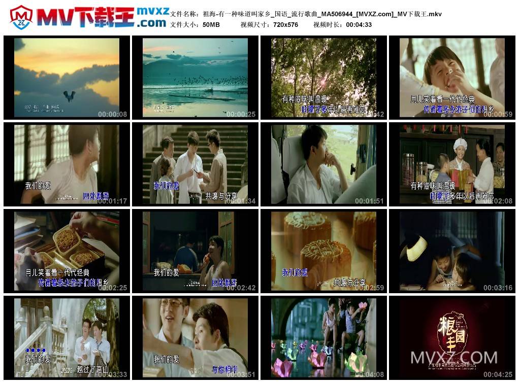 祖海-有一种味道叫家乡_国语_流行歌曲_MA506944